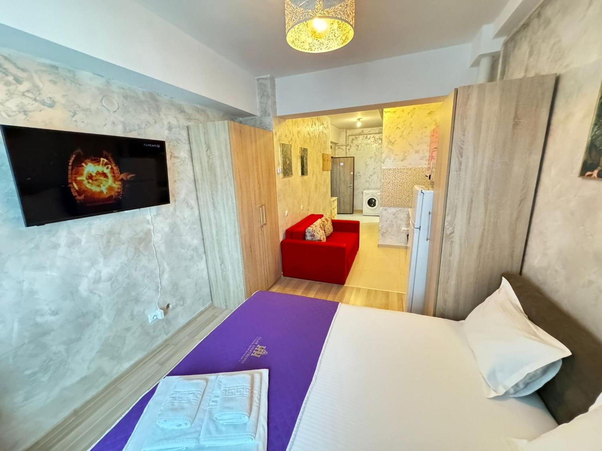 Studios & Apartments Palas By Glam At Lazar Towers Iasi Extérieur photo